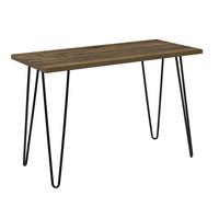 Schreibtisch Owen Walnussfarben B: 68 cm - Walnussfarben, Design, Holzwerkstoff/Metall (101/68/49cm) - MID.YOU