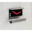 Küchenrollenhalter-Memoboard Peperoni Magnetisch - Edelstahlfarben/Rot, MODERN, Glas/Metall (30/26/15cm) Küchenrollenhalter-Memoboard Peperoni Magnetisch - Edelstahlfarben/Rot, MODERN, Glas/Metall (30/26/15cm)