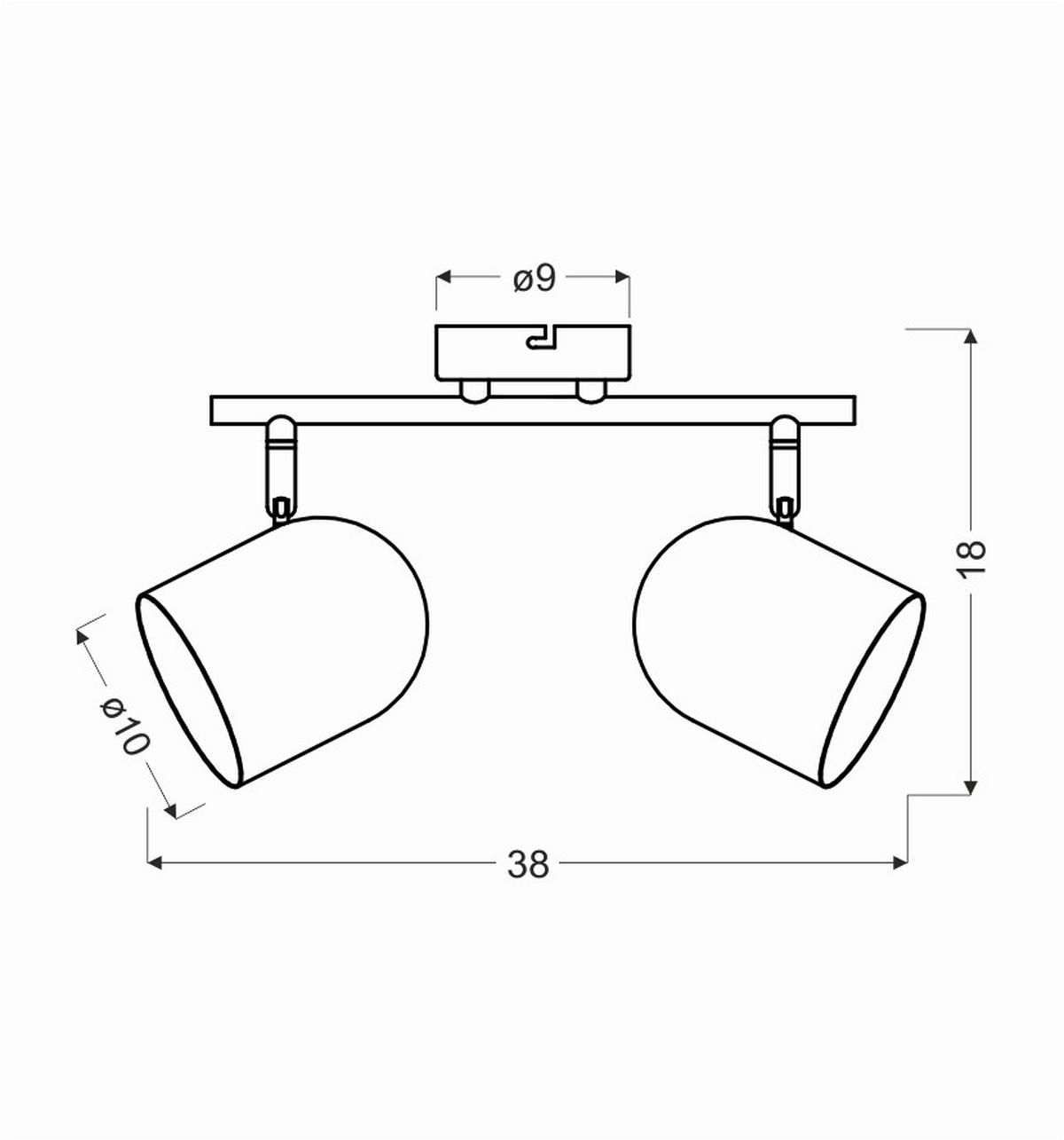 Strahler 92-63212 - Grau, Basics, Metall (38/18/10cm)