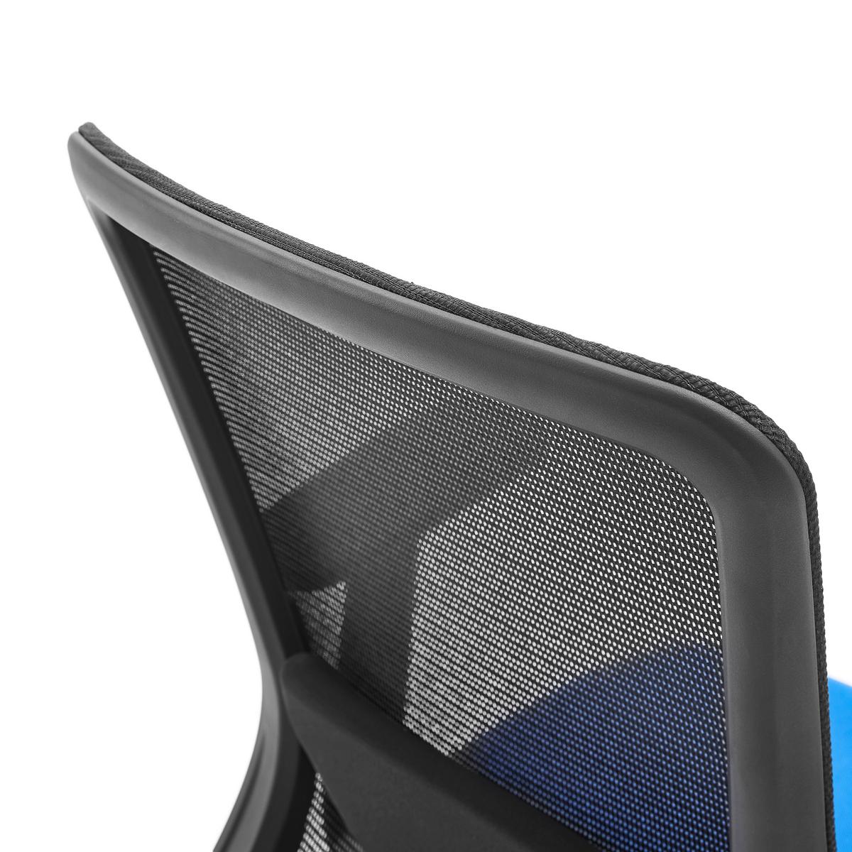 DREHSTUHL Sedito Blau/Schwarz B: 70cm - Blau/Schwarz, MODERN, Kunststoff/Textil (70/112/61cm) - MID.YOU