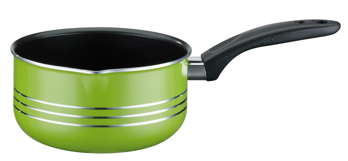 Gsw Kochtopfset Milano Color Hellgrün, 4-Teilig - Hellgrün, Basics, Metall - GSW