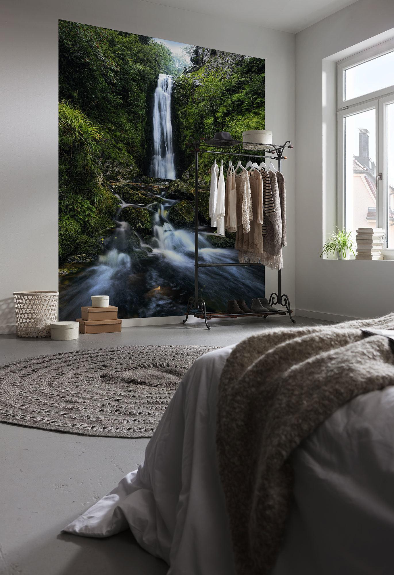 Vliestapete Glenevin Falls - Natur (200/250cm)