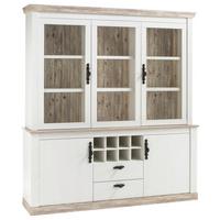 Buffet Florenz Hellbraun/Pinienfarben B:184cm - Hellbraun/Pinienfarben, Design, Holzwerkstoff (184/205/44cm) - MID.YOU