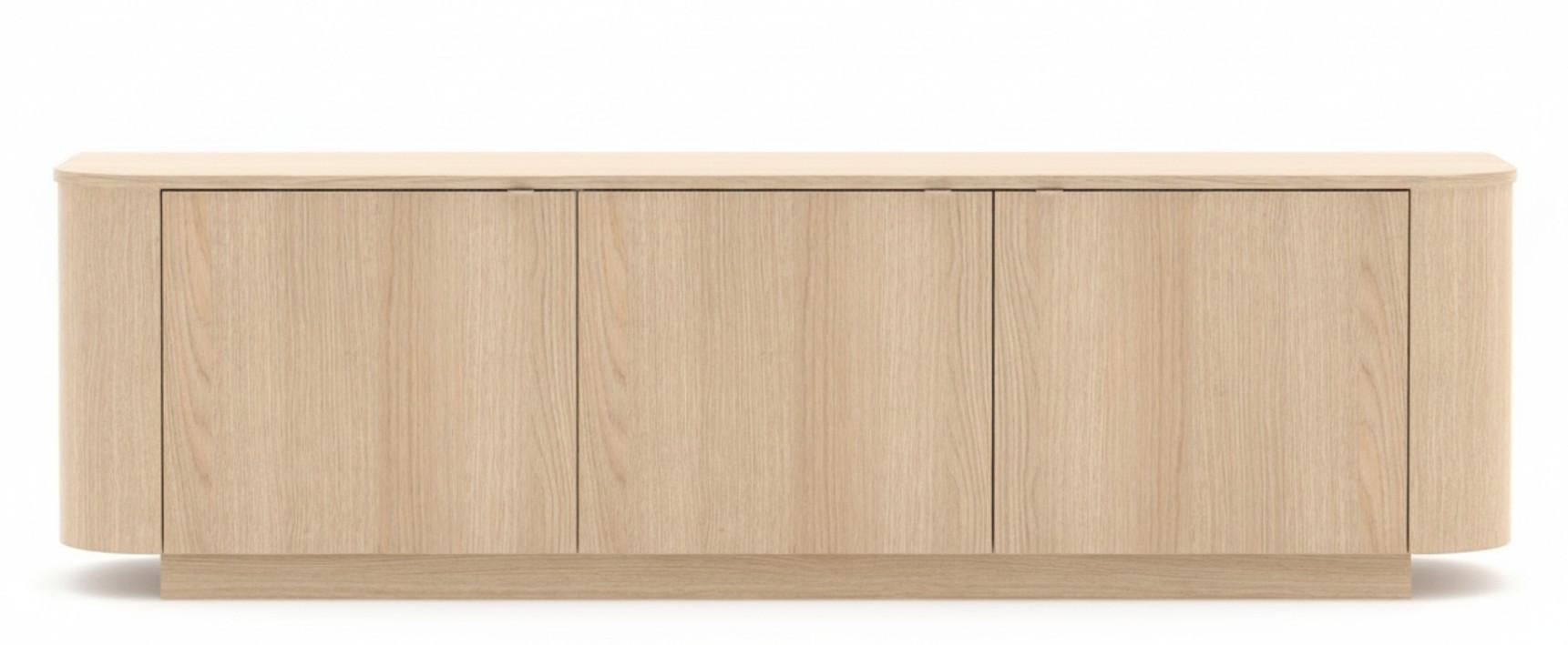 Lowboard Adriatico Eichefarben B: 181 cm - Eichefarben, Design, Holzwerkstoff (181/53/43cm) - MID.YOU