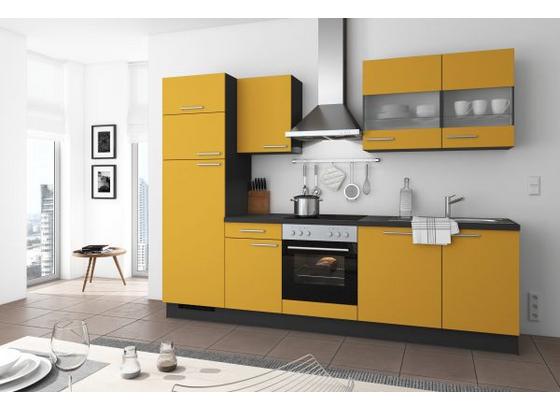 Küchenblock Turin 280cm Curry - Currygelb, LIFESTYLE, Holzwerkstoff (280cm) - Qcina Küchenblock Turin 280cm Curry - Currygelb, LIFESTYLE, Holzwerkstoff (280cm) - Qcina