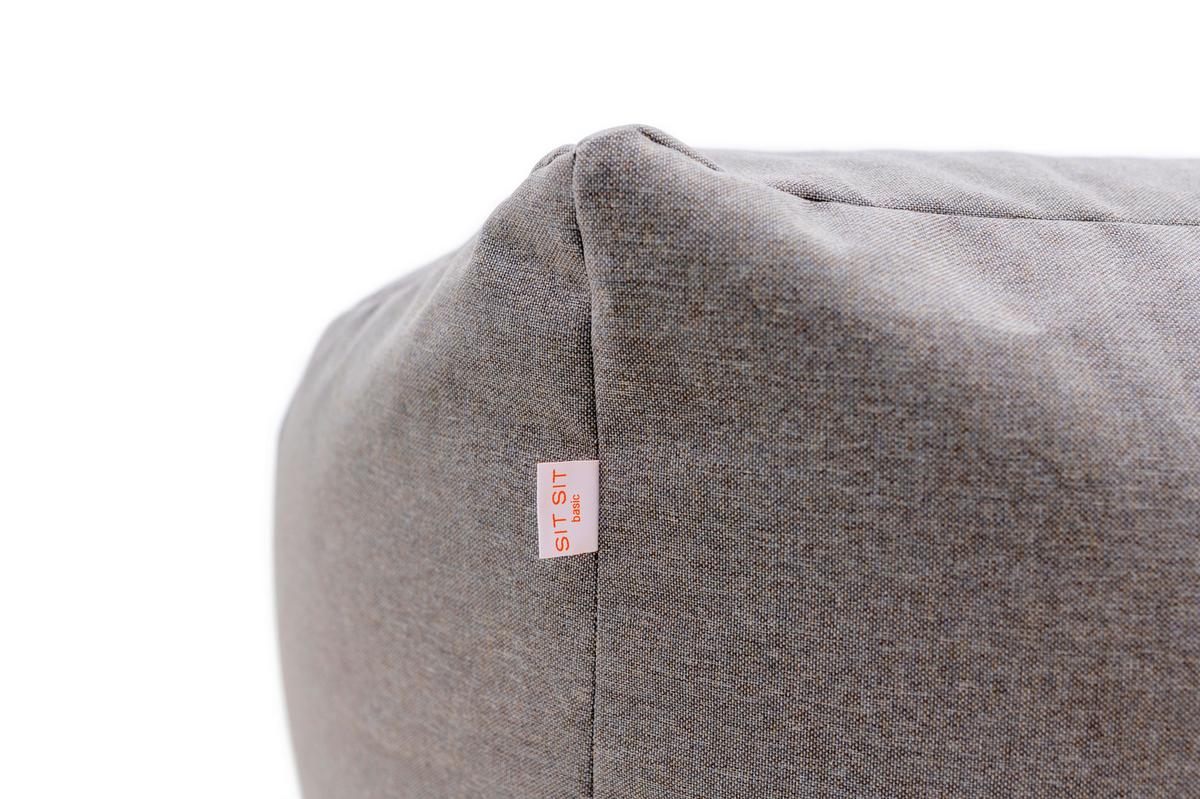 Sitzsack Dutch Beige - Beige, Basics, Textil (90/55/90cm) - Ondega