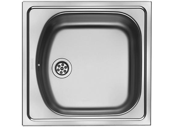 Spüle Etn610 - Edelstahlfarben, Metall (45.5/43.5cm) Spüle Etn610 - Edelstahlfarben, Metall (45.5/43.5cm)