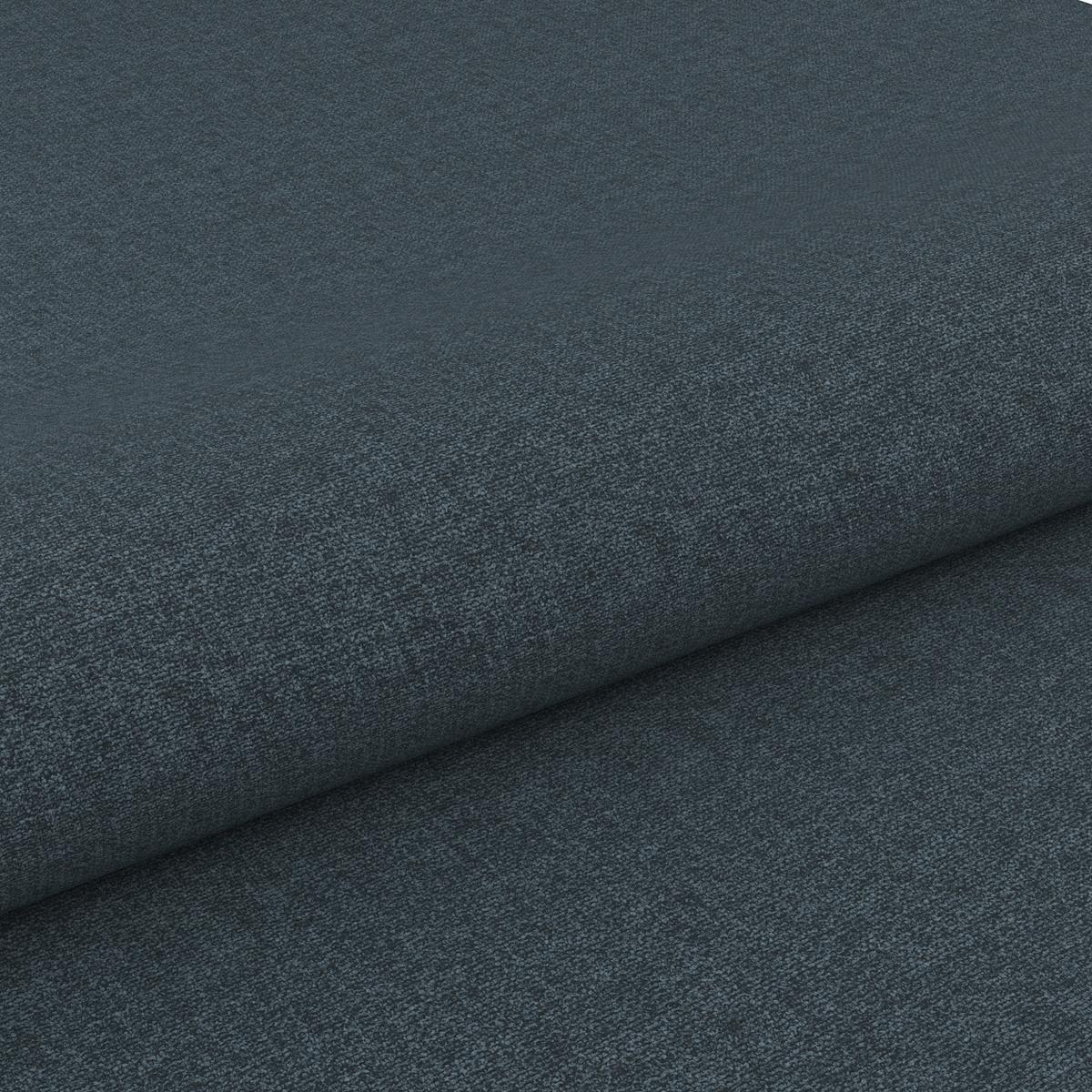 Čalúnená posteľ LONDON 160/200 cm, modrosivá - čierna/modrosivá, Modern, kompozitné drevo/textil (160/200cm) - Luca Bessoni