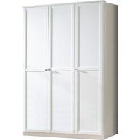 Drehtürenschrank 135cm Filou, Weiß - Weiß, LIFESTYLE, Holzwerkstoff (135/199/58cm) - MID.YOU