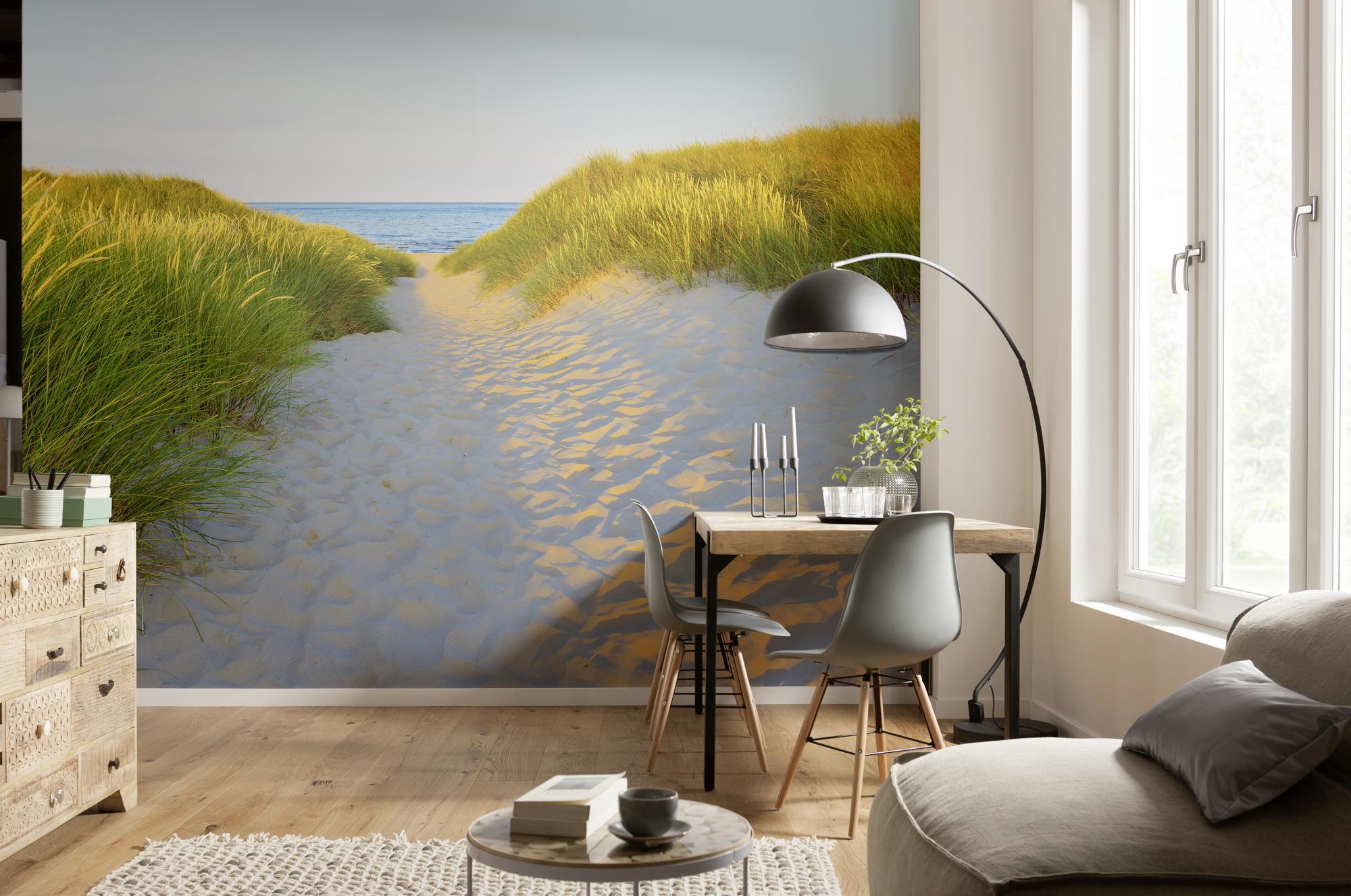 Fototapete Sandy Path - Natur, Papier (368/254cm)