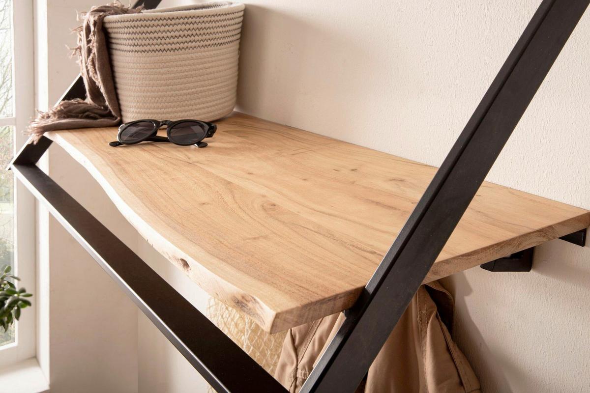GARDEROBE Akaziefarben B: 100cm - Akaziefarben, Design, Holz (100/40/32,5cm) - Livetastic