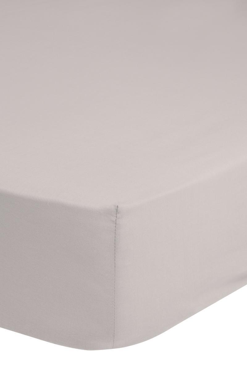 Elastické Prostěradlo Satin Ca. 180x220cm - pískové barvy, Basics, textil (180/220cm) - MID.YOU