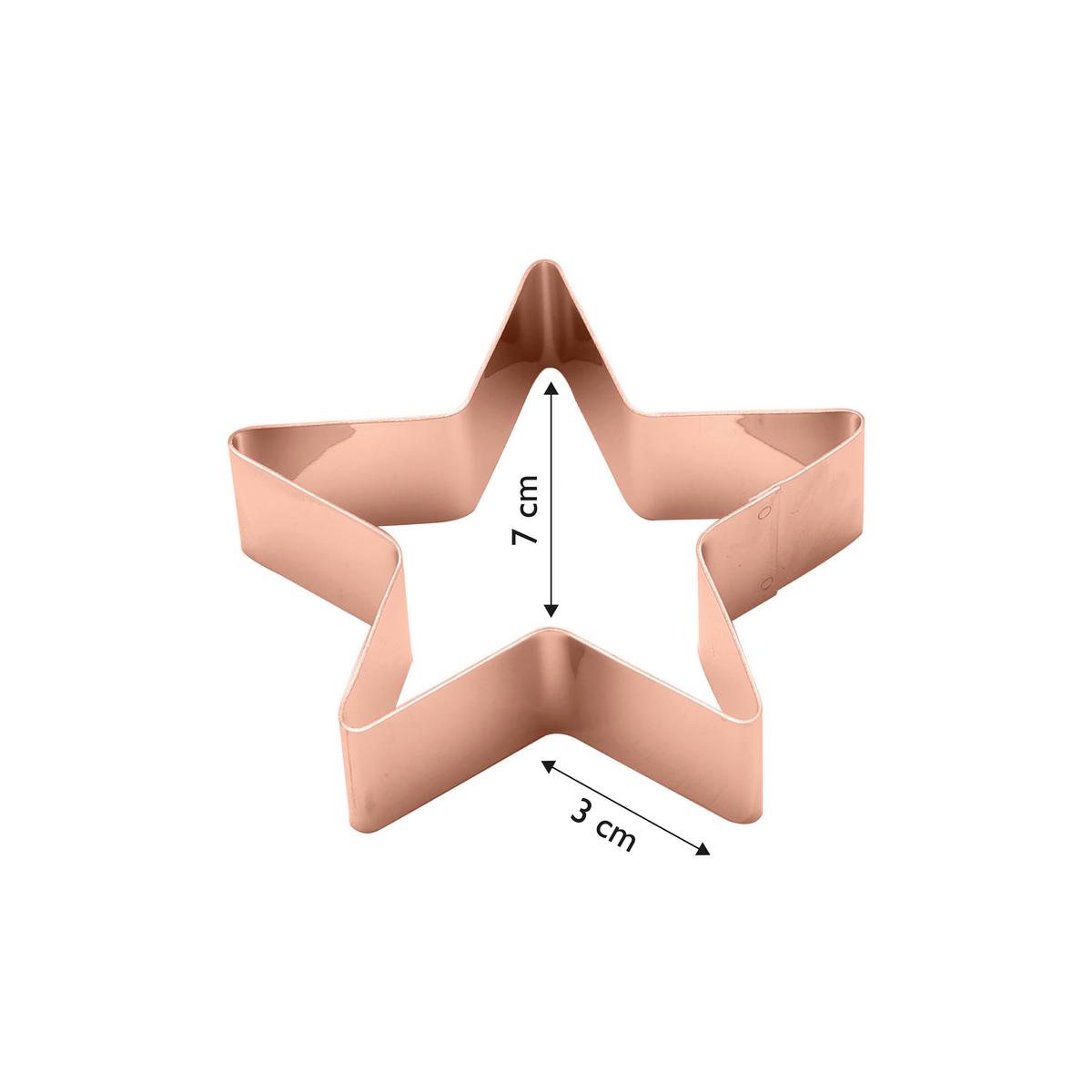 Serviettenring Echtwerk Serviettenring-Set - Kupferfarben, Design, Metall (7cm) - Echtwerk