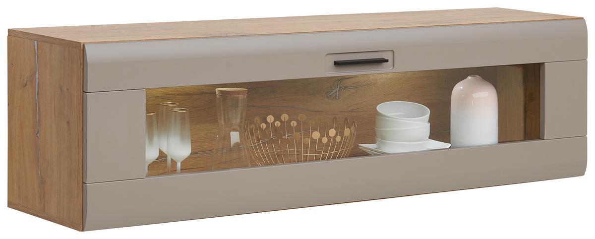 Hängeschrank Auris - MODERN, Glas/Holzwerkstoff (150/43/37,1cm) - Luca Bessoni