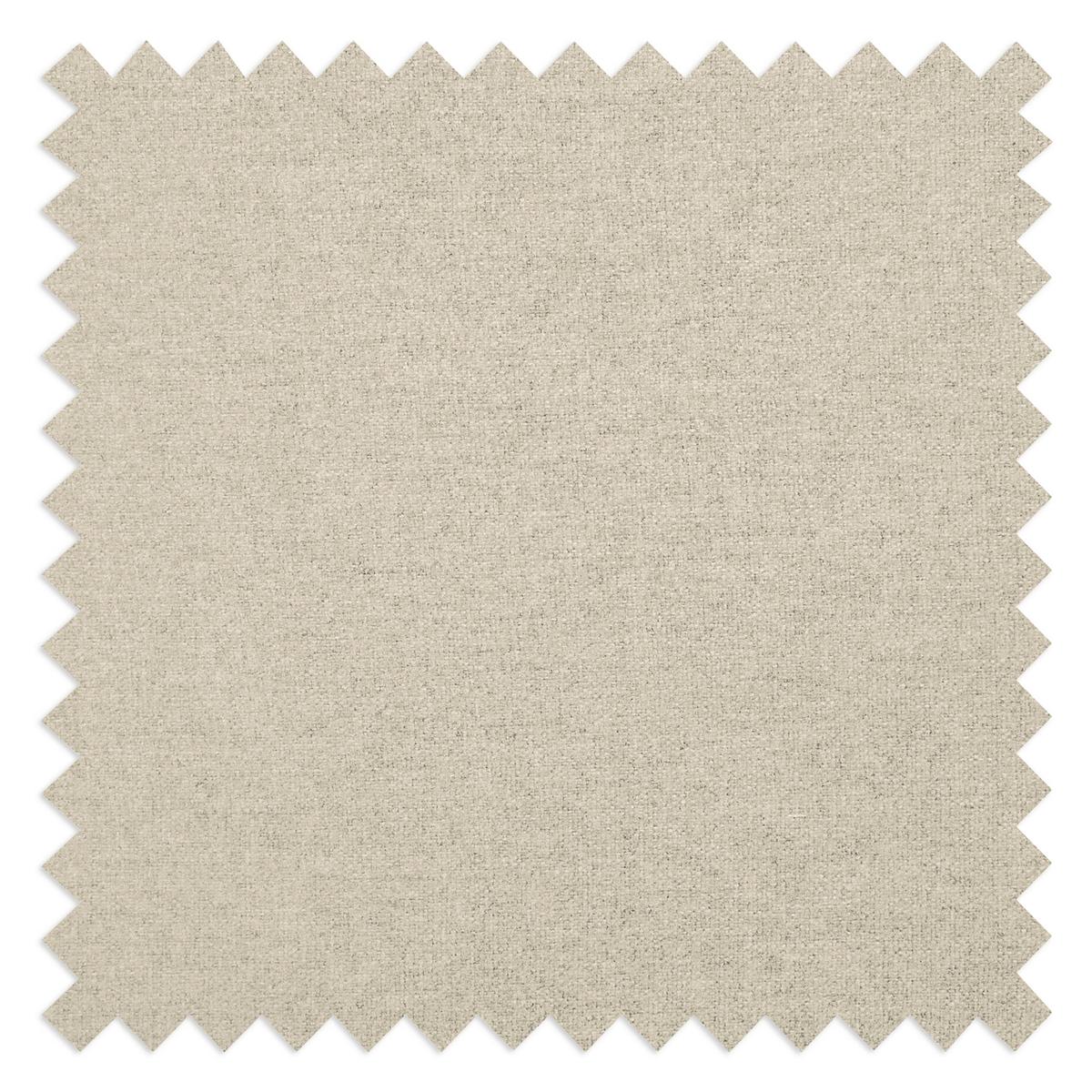 Hocker Tromso Creme B: 61 cm - Creme/Schwarz, Design, Textil (61/49/65cm) - Livetastic
