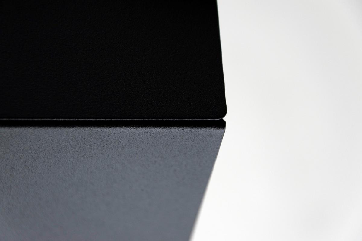 Blumenständer Metall Schwarz BxHxT: 29x29x29 cm - Schwarz, Basics, Metall (29/29/29cm)