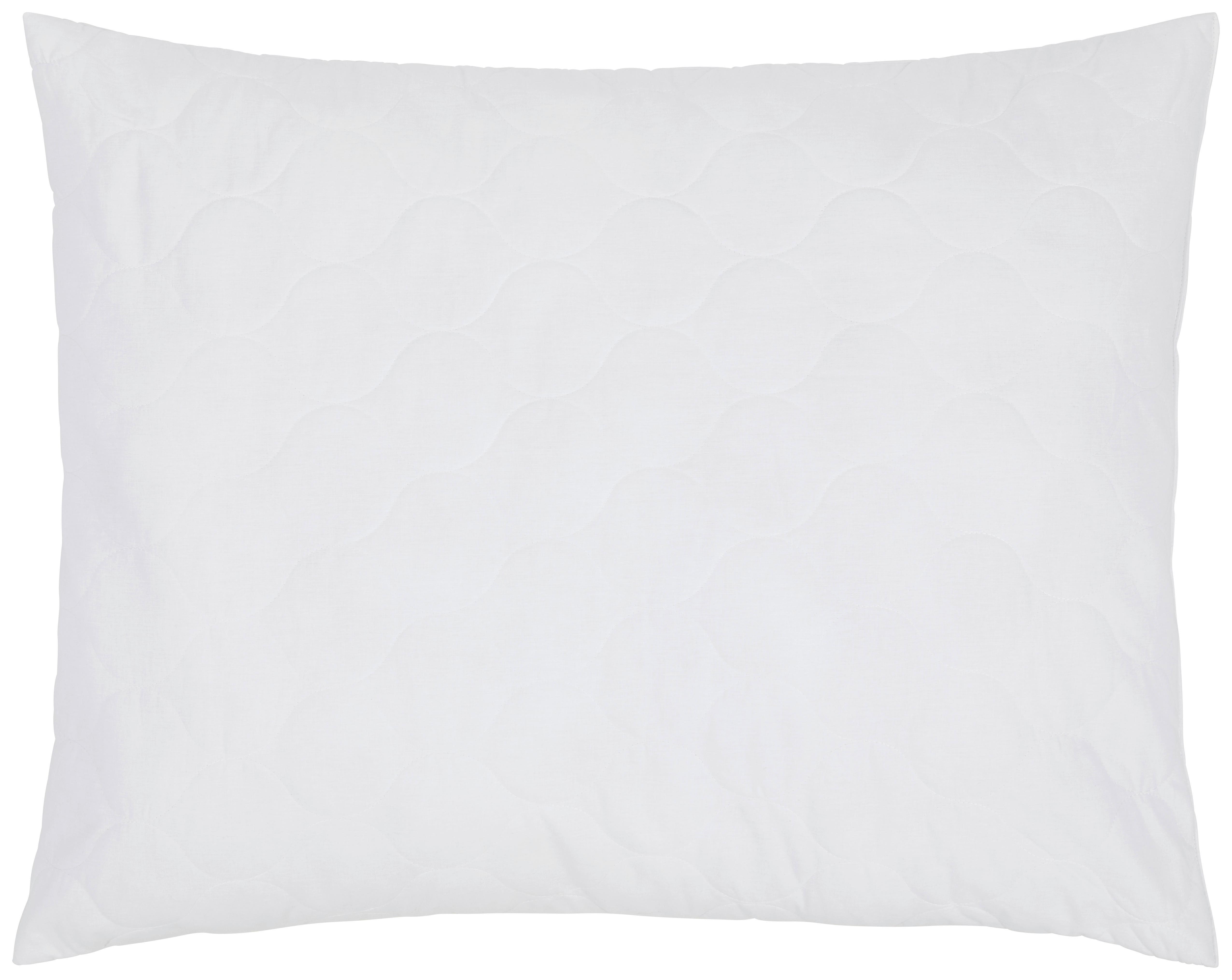Kopfkissen Mariella 70x90 cm Polyester - Weiß, KONVENTIONELL, Textil (70/90cm) - Ele