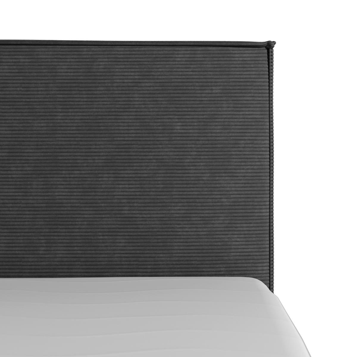 Boxspringbett Mit Bettkasten Algier 180x200 Cm Schwarz - Schwarz, MODERN, Karton/Holz (180/200cm) - MID.YOU