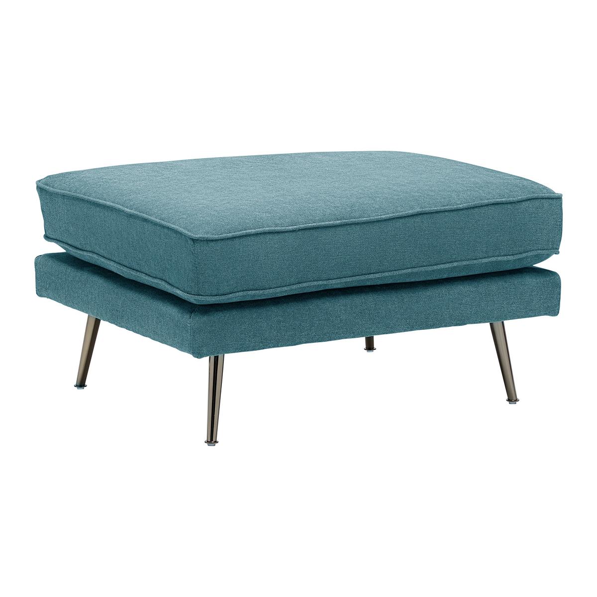 Sedací souprava DUNJA zelená - šedá/zelená, Moderní, kov/dřevo (295/89/161cm) - P & B