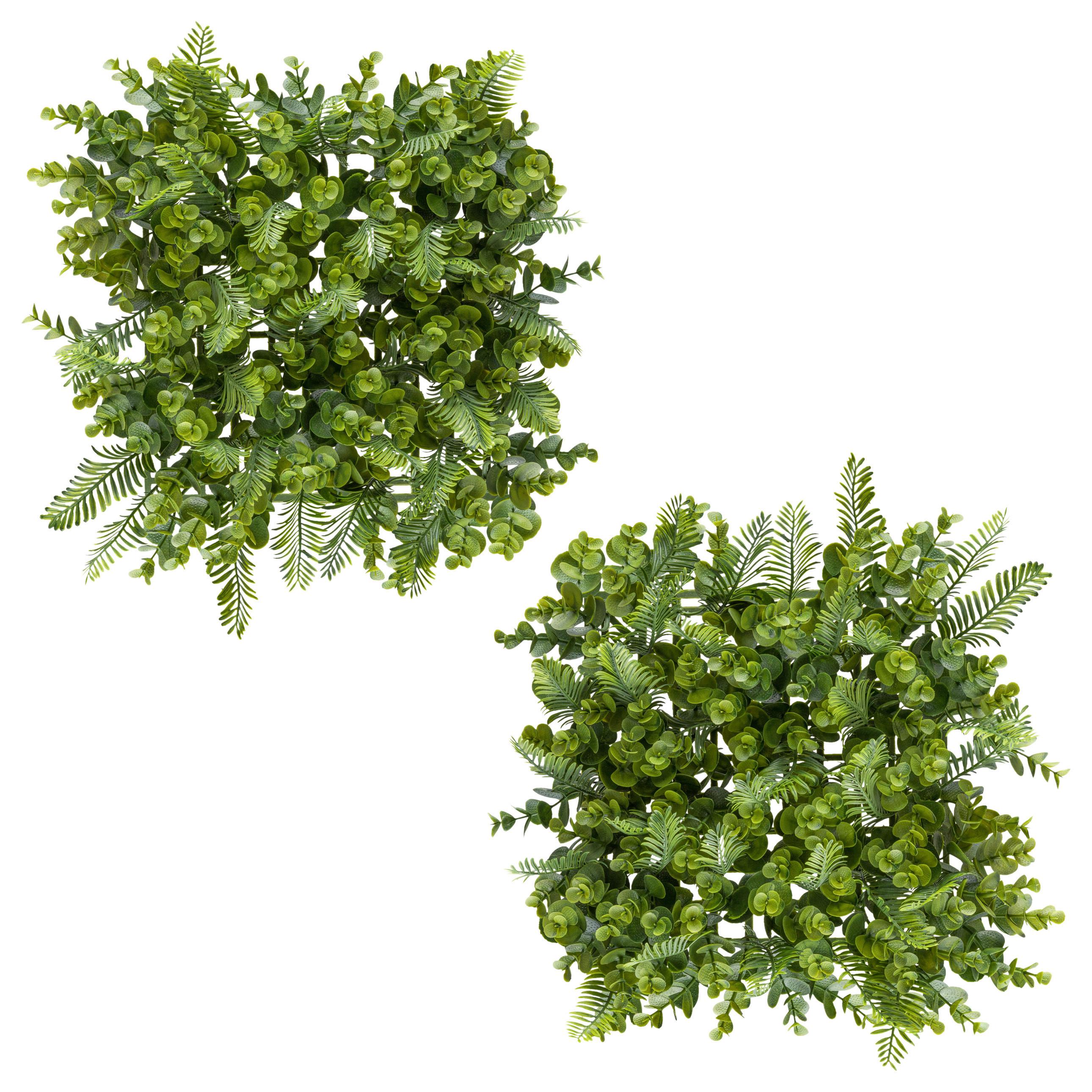 Kunstpflanze Grün, 25 cm - Grün, Design, Kunststoff (25cm)