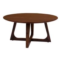 Couchtisch Hellerup Walnussfarben B: 75cm - Walnussfarben, Design, Holzwerkstoff (75/75/36cm) - MID.YOU