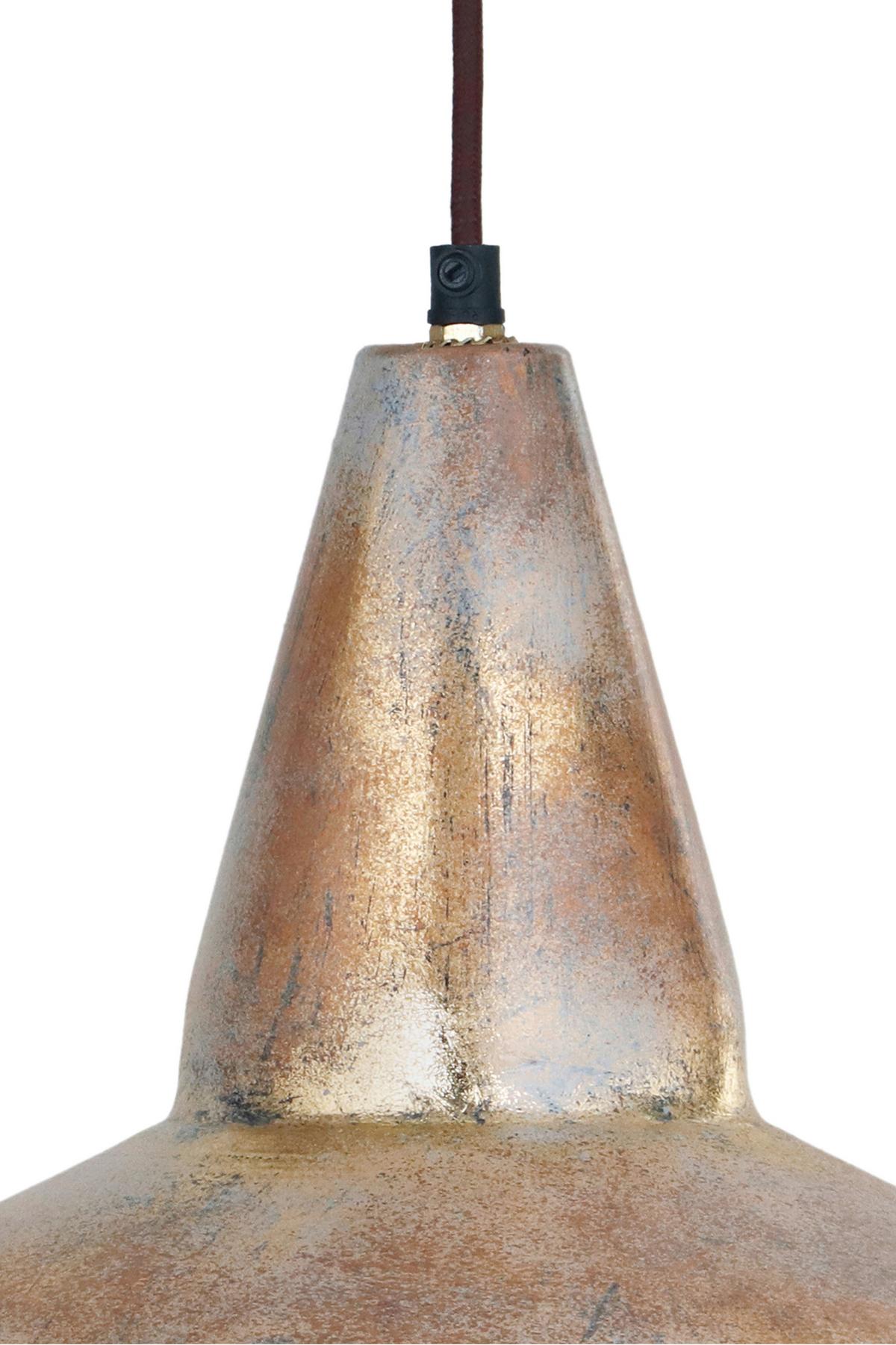 Stehleuchte Harlow 125 Bronzefarben B: 49,5 cm - Bronzefarben, Basics, Metall (49,5/49,5/33cm) - Kayoom