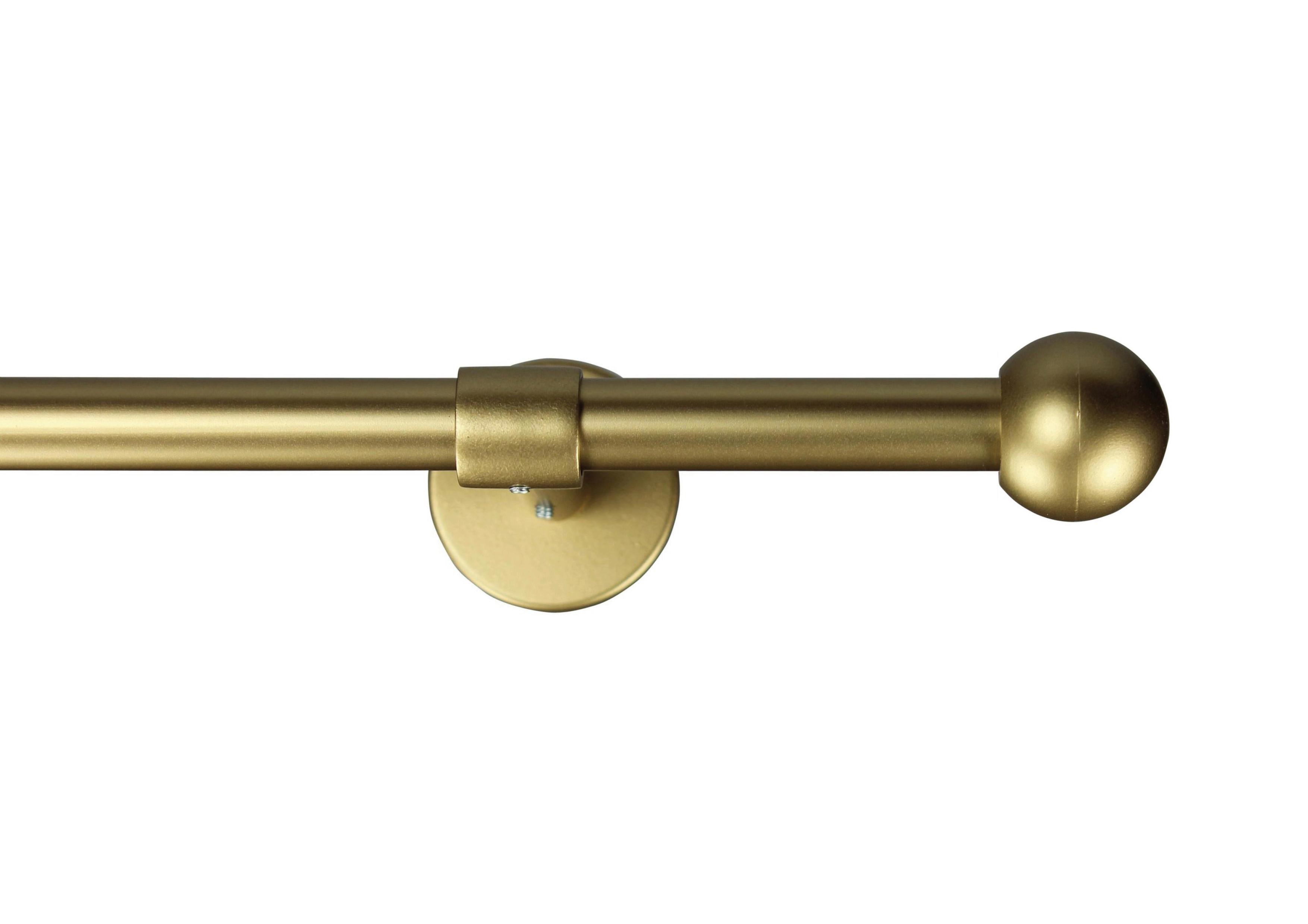 Vorfangstange Goldfarben, 225 cm - Goldfarben, KONVENTIONELL, Metall (225cm)