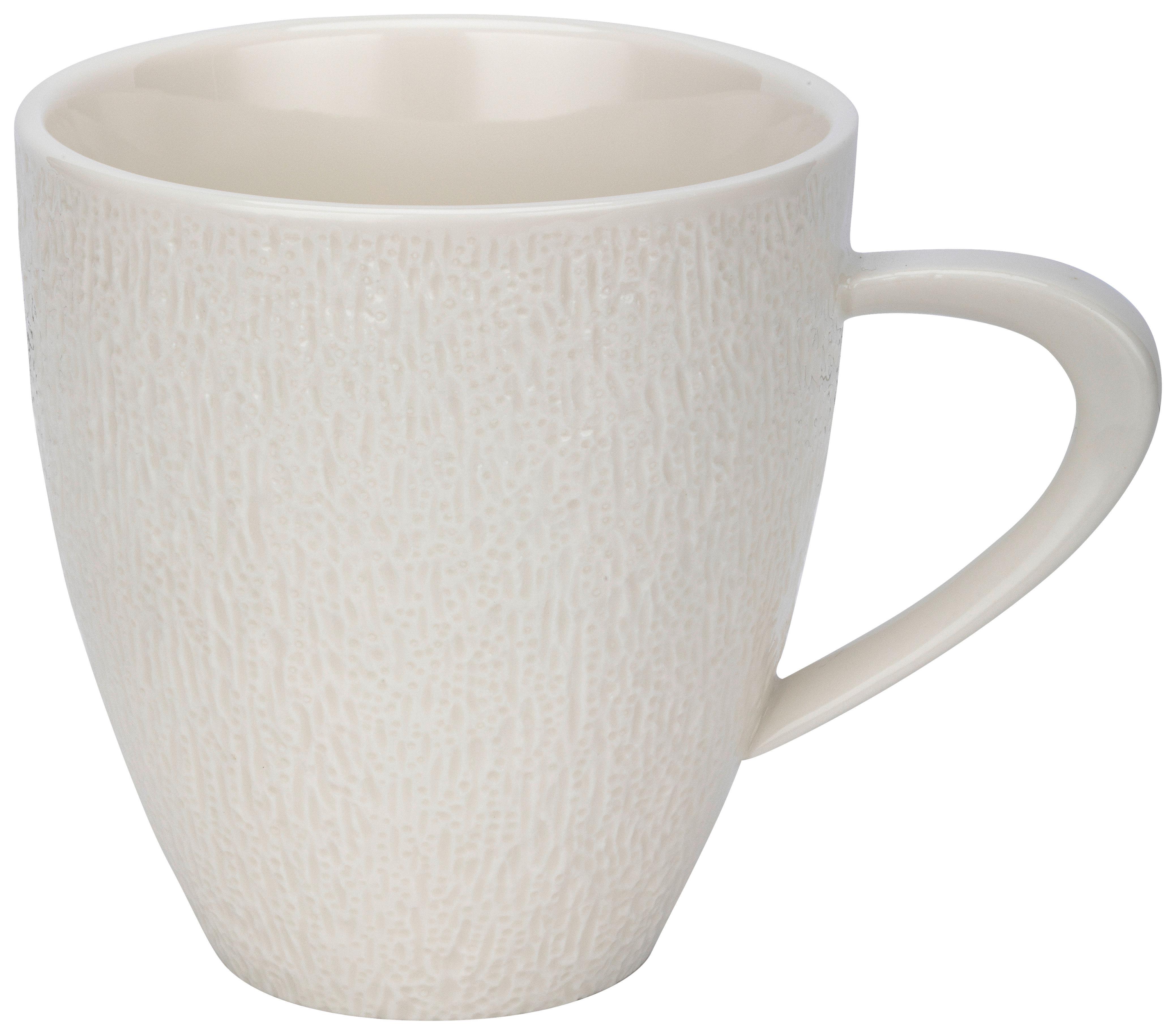 Hrnek Na Kávu Haruki - bílá, Moderní, keramika (9,4/9,8cm) - Premium Living