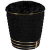 Hocker Doric 335 Goldfarben/schwarz D: 42 Cm - Goldfarben/Schwarz, Design, Textil (42/50cm) - Kayoom
