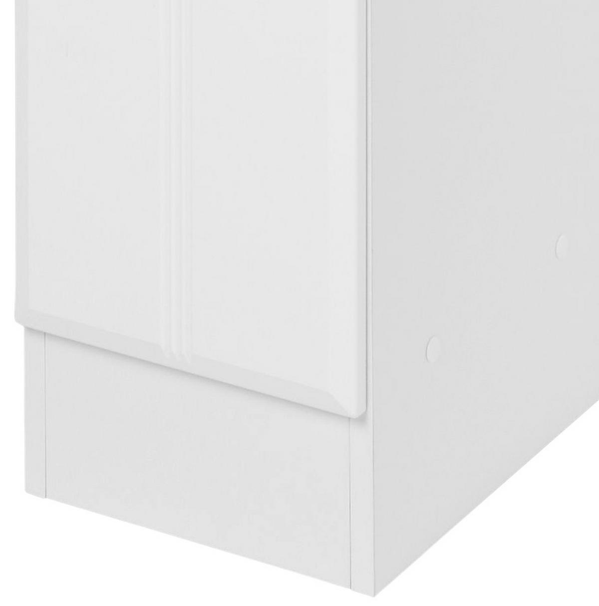 Unterschrank mit Lade Rallye B: 25 cm Weiß Dekor - Weiß, KONVENTIONELL, Holzwerkstoff (25/84/35cm) - Held