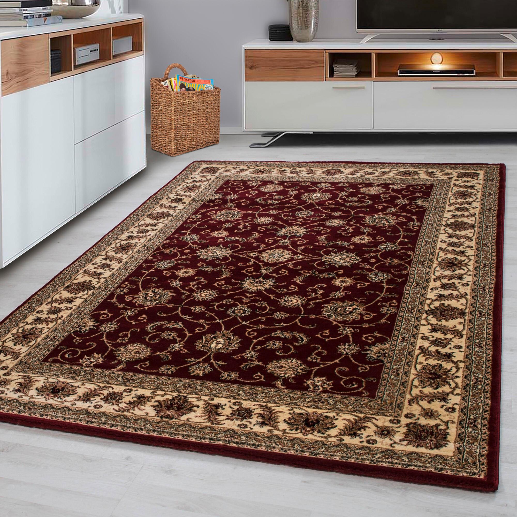Webteppich Marrakesh - Beige/Rot, KONVENTIONELL, Textil (300/400cm) - Novel