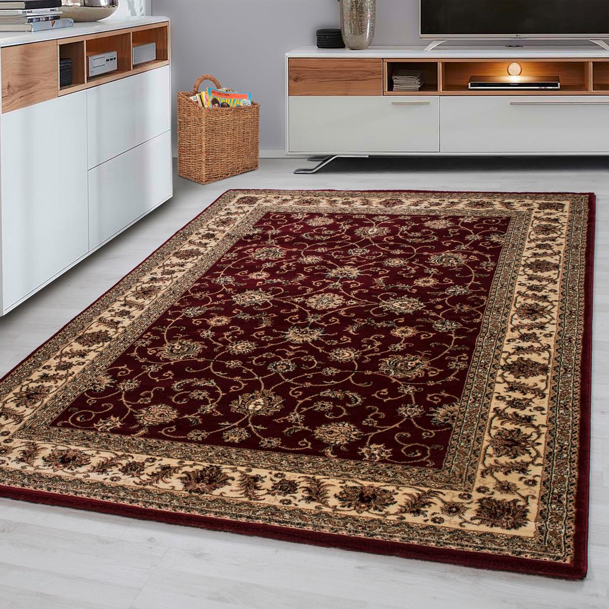 Webteppich Marrakesh - Beige/Rot, KONVENTIONELL, Textil (240/340cm) - Novel
