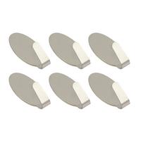 Wandhaken Michelle - Silberfarben, KONVENTIONELL, Metall (1,5/3,3cm) - Ondega