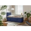 Boxbett Polly - Schwarz/Dunkelblau, MODERN, Holz/Holzwerkstoff (90/200cm) - MID.YOU