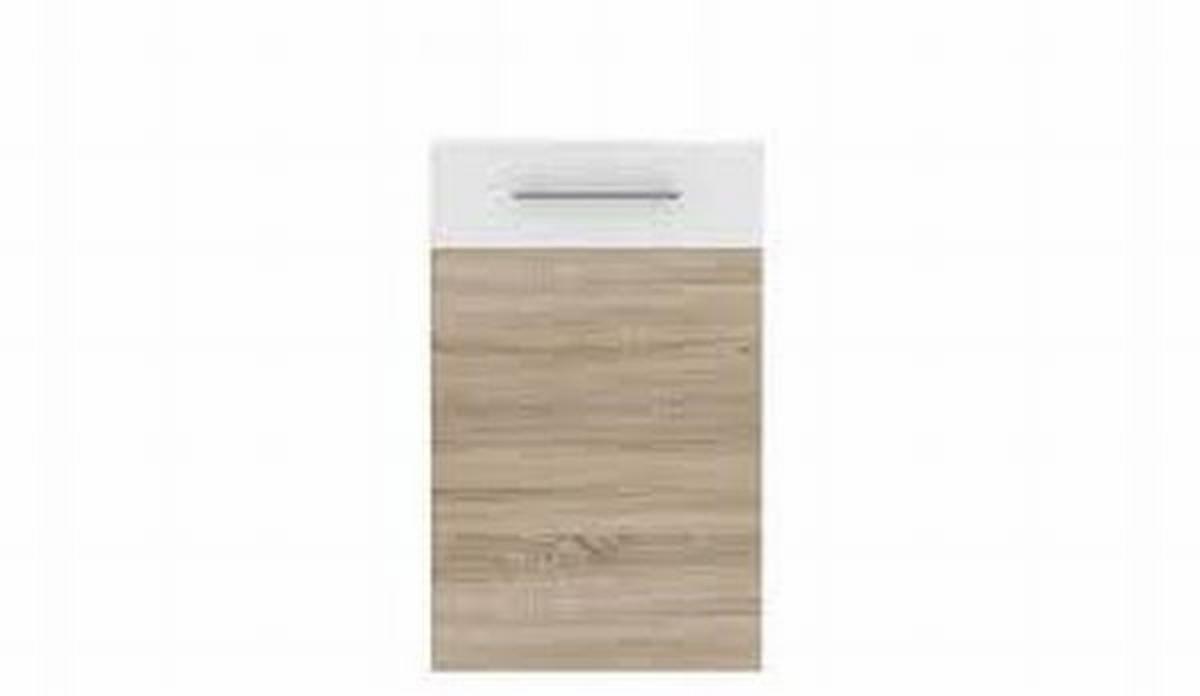 Mosogatógép Panel Corina - tölgyfa színű/fehér, Modern (44,4/71,7/1,8cm)