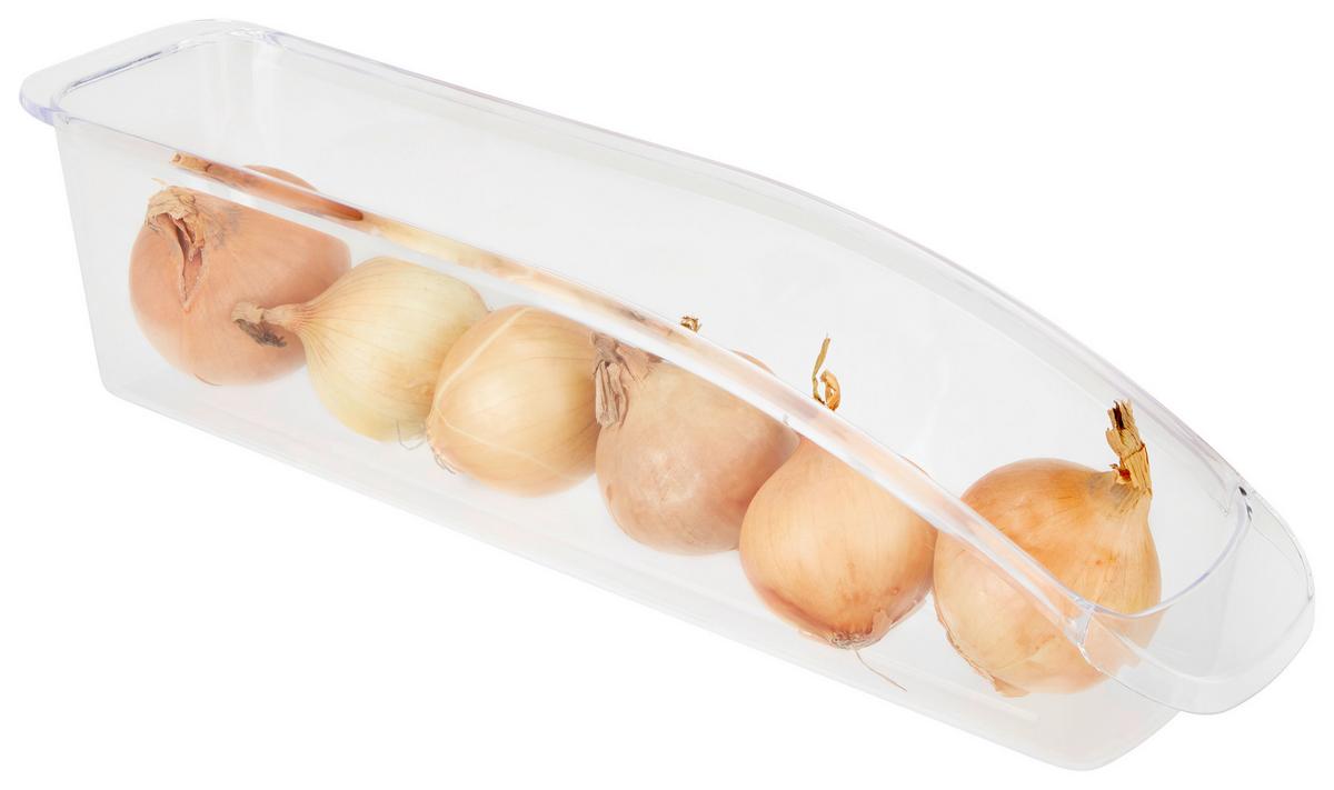 Kühlschrankbox Anett Transparent Ca. 33/7,3/8 Cm - Transparent, KONVENTIONELL, Kunststoff (33/7,3/8cm) - Luca Bessoni