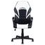 Gamingstuhl Friends B: 59 cm Schwarz/Weiß - Schwarz/Weiß, MODERN, Kunststoff/Textil (59/111-124/63,5cm) - Livetastic Gamingstuhl Friends B: 59 cm Schwarz/Weiß - Schwarz/Weiß, MODERN, Kunststoff/Textil (59/111-124/63,5cm) - Livetastic