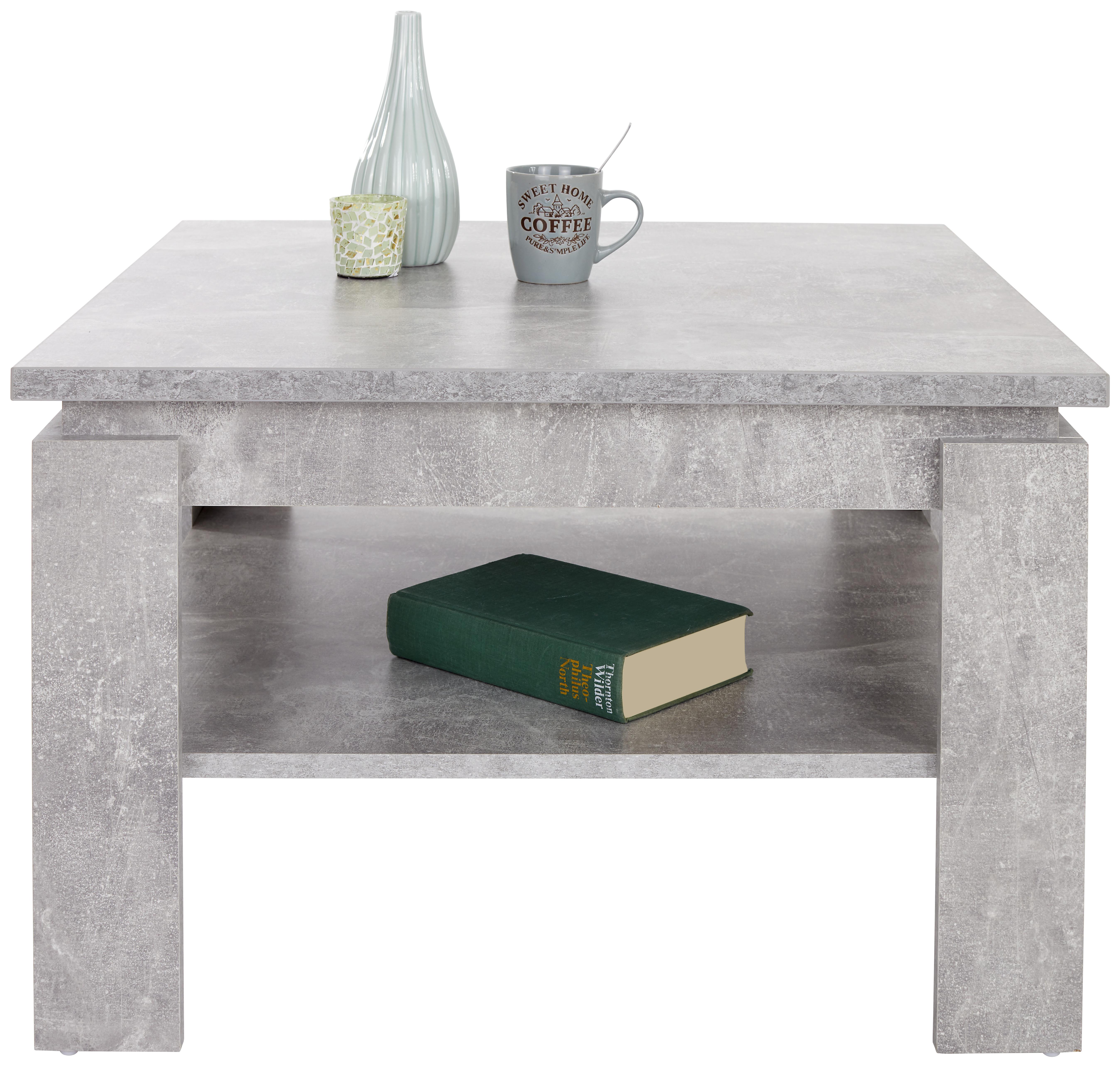 Konferenční Stolek Nizza 1 - světle šedá, Moderní, kompozitní dřevo (70/45/70cm)