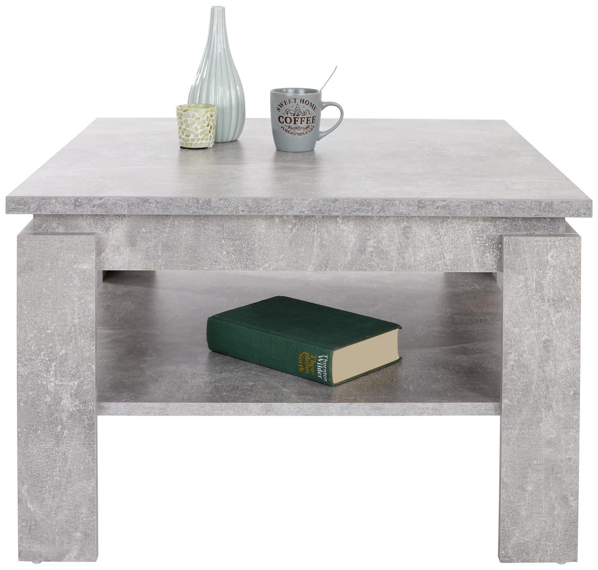 Dohányzóasztal Nizza 1 - világosszürke, Modern, faalapú anyag (70/45/70cm)