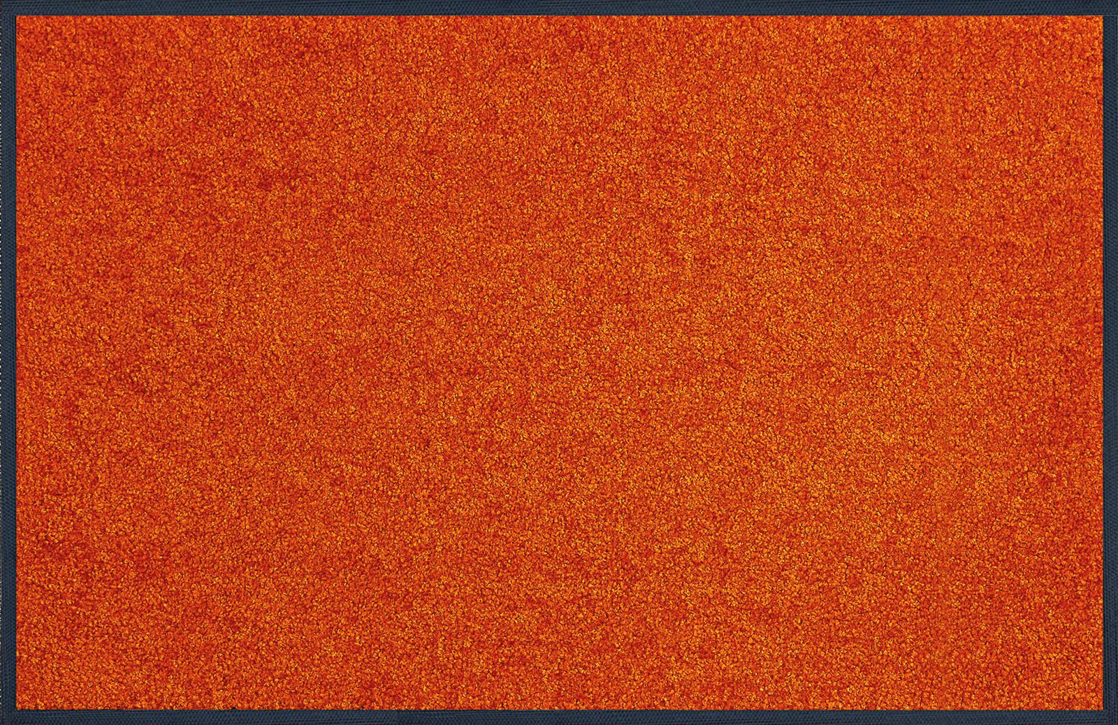 Fußmatte Burnt Orange 75x190 cm Rutschfest - Orange, KONVENTIONELL, Textil (75/190cm) - Esposa
