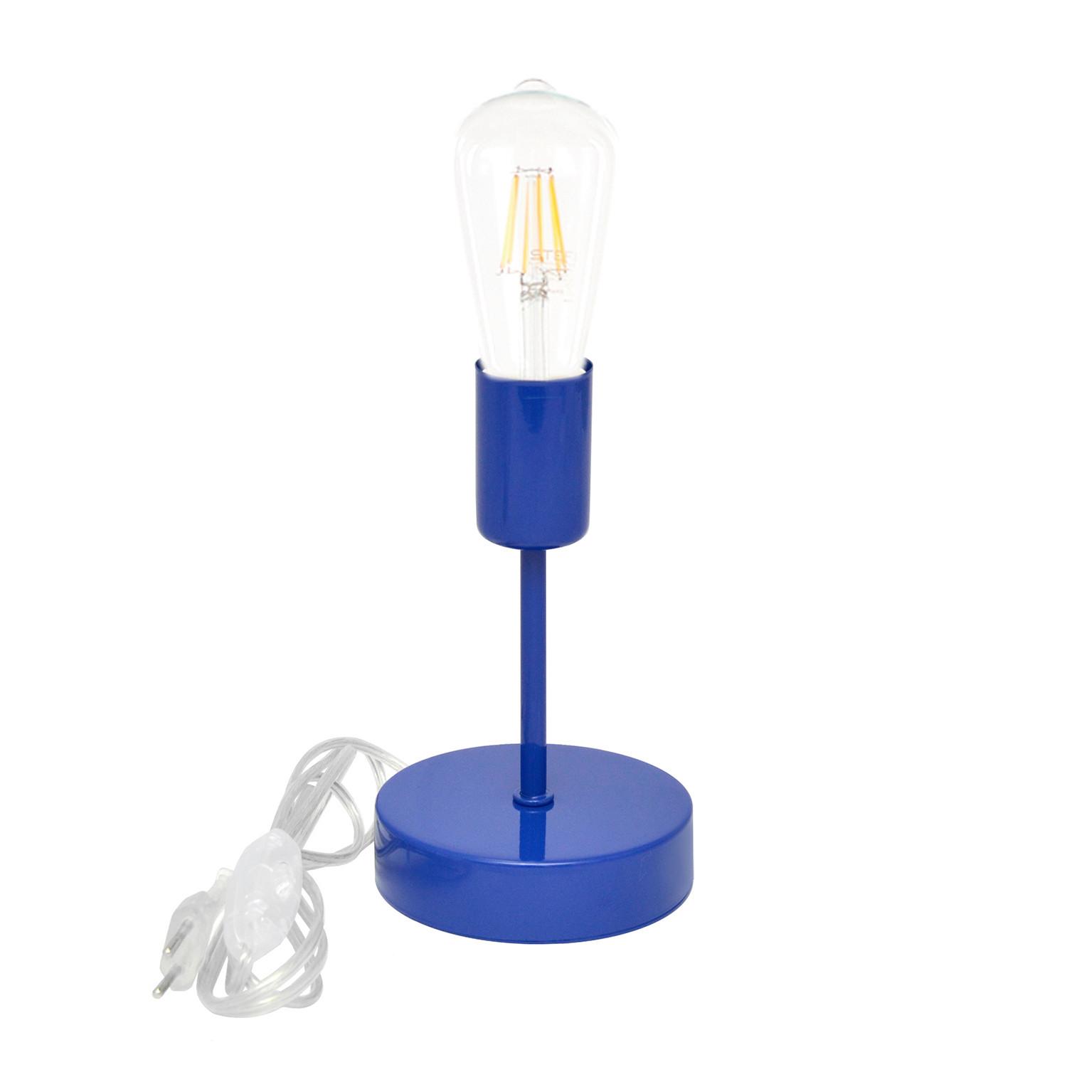 Tischleuchte 5030/Lb - Blau, Design, Metall (10/18cm)