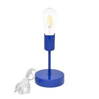 Tischleuchte 5030/Lb - Blau, Design, Metall (10/18cm)