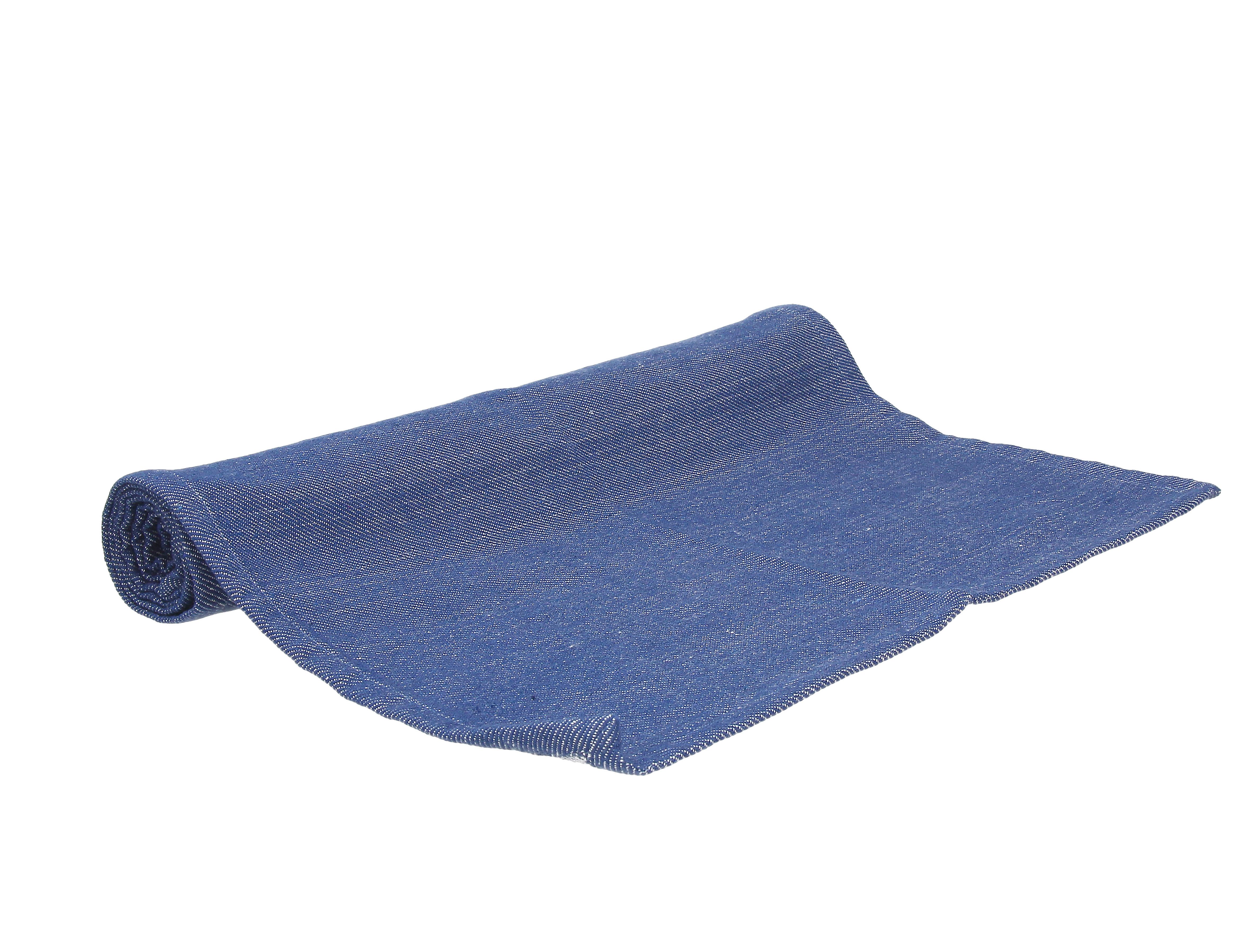 Asztali Futó Asztali Futó Denim - sötétkék, Basics, textil (40/140cm)