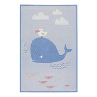 Kinderteppich Blau, Bxl: Ca. 160x230 Cm - Blau/Pastellblau, Trend, Textil (160/230cm) - Esprit