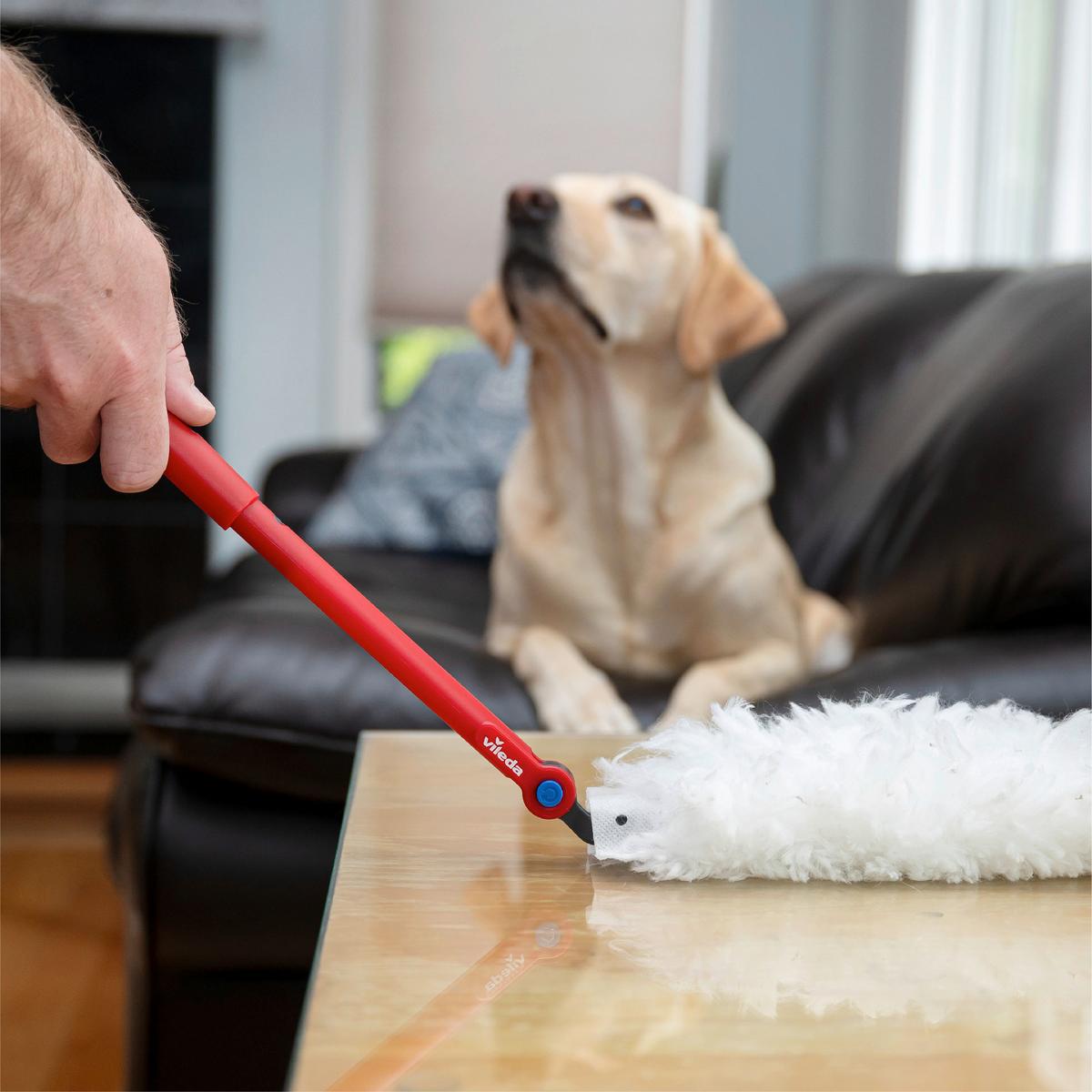 Portörlő Vileda Flex&catch - fehér, Basics, textil (4,5ml) - Vileda