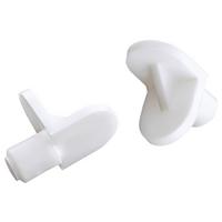 Polctartó 5mm - fehér, műanyag - Suki