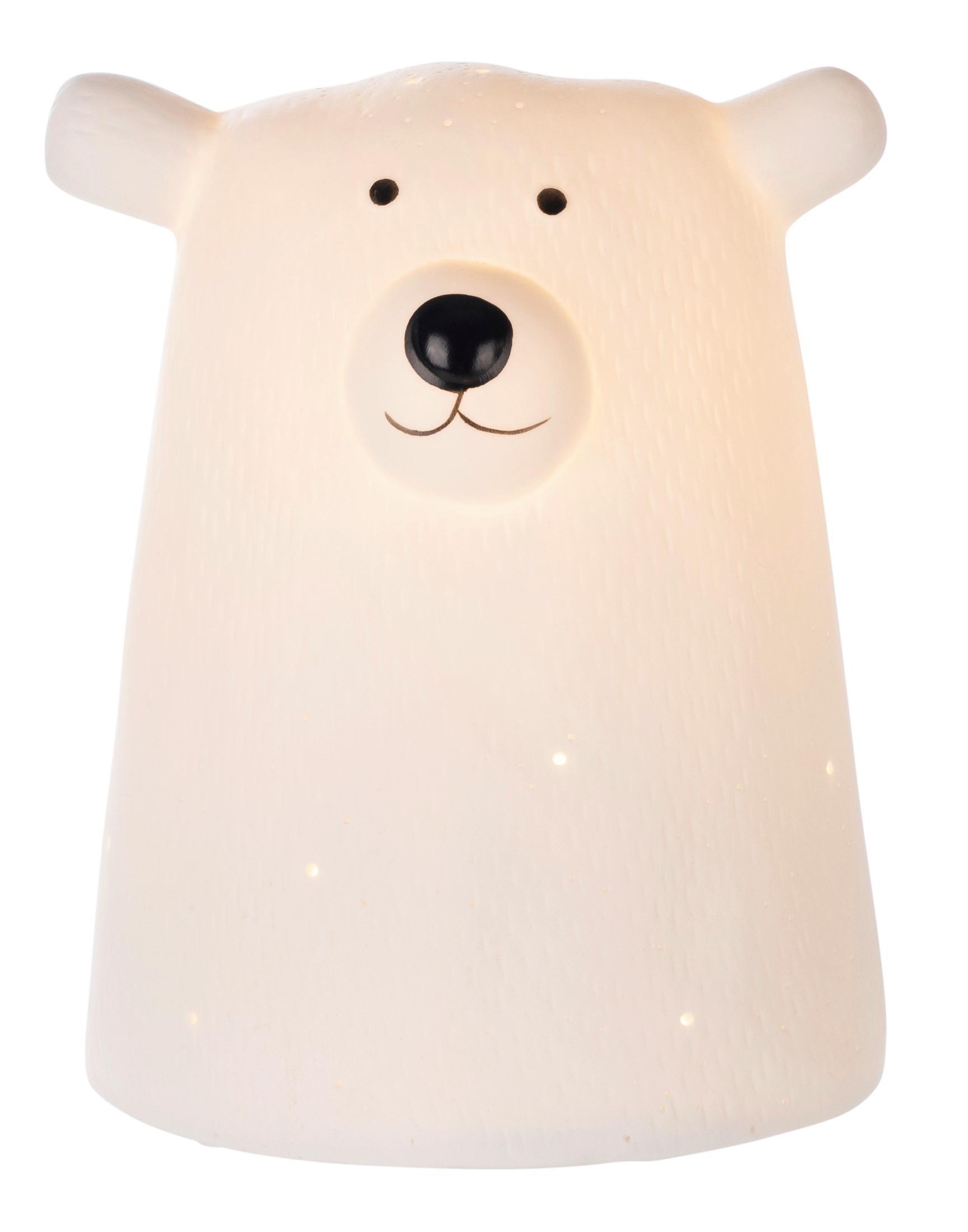 Tischlampe Knut Weiß Mit Schalter