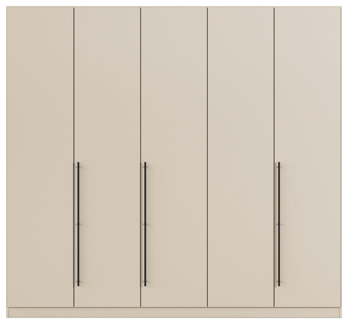 Kleiderschrank Safari B: 226 cm - Champagner, KONVENTIONELL, Holzwerkstoff (226/210/54cm)