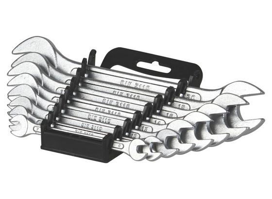 Gabelschlüsselsatz 8-teilig - Silberfarben, KONVENTIONELL, Metall Gabelschlüsselsatz 8-teilig - Silberfarben, KONVENTIONELL, Metall