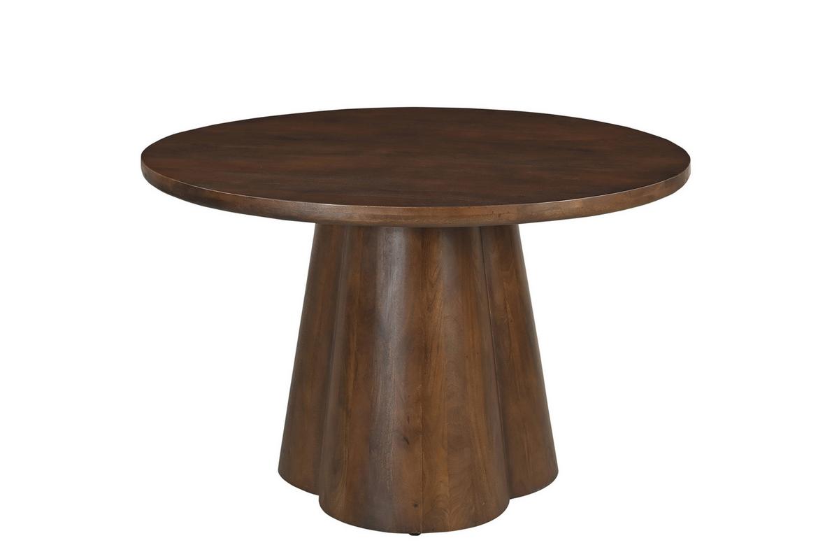 ESSTISCH Braun L: 120cm - Braun, MODERN, Holz (120/120/77cm) - MID.YOU